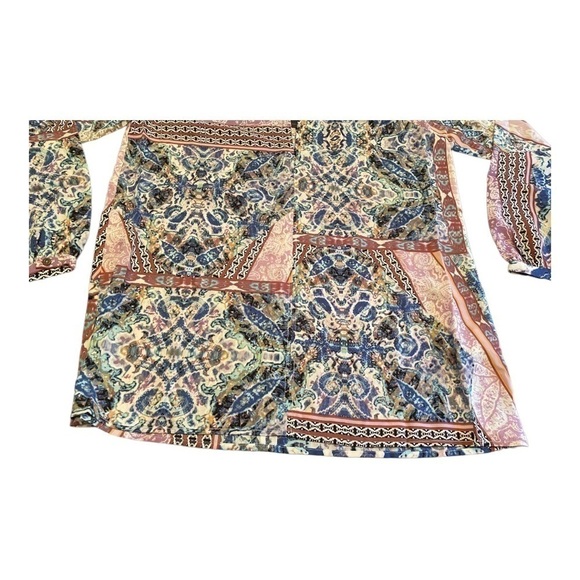 Nydj Peasant Blouse, Free Bird Paisley - Picture 15 of 15